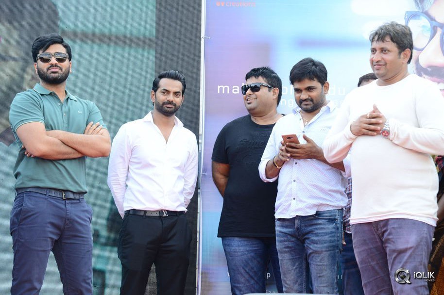 Mahanubhavudu-Title-Song-Lyrical-Video-Launch-at-St-Mary-College